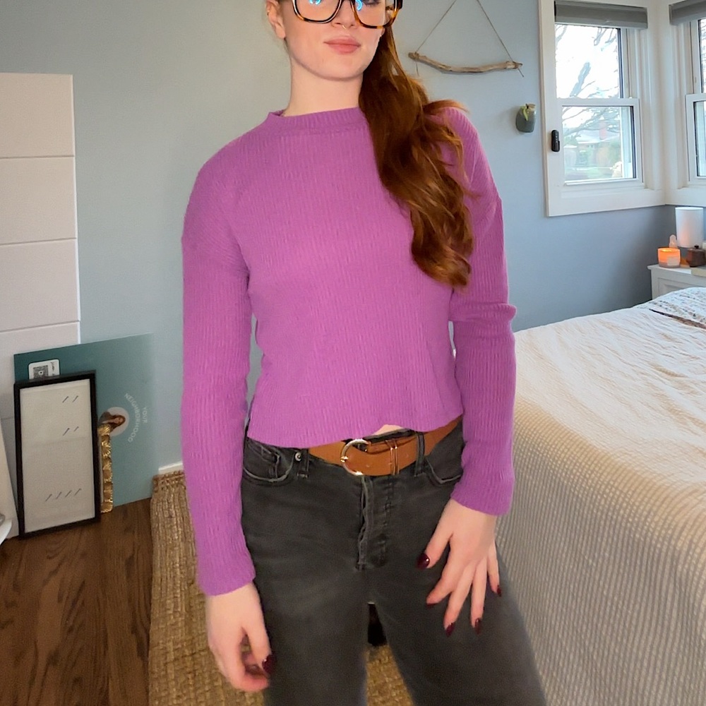 Purple Long sleeve🍒✨